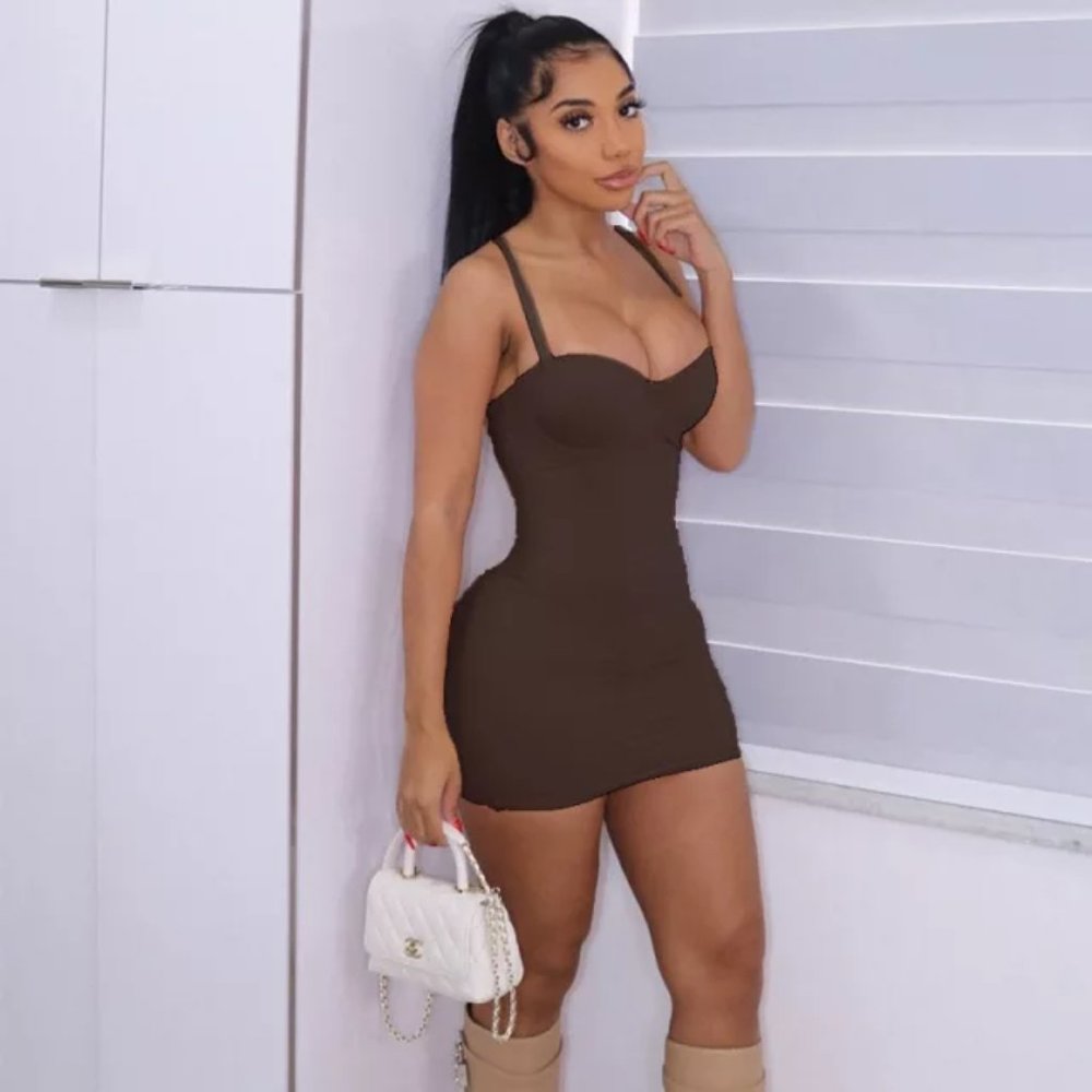 DESIRABLY YUMMY MINI DRESS